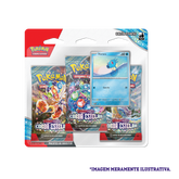 Blister Triplo - Escarlate e Violeta 7 Coroa Estelar Horsea - Pokémon TCG - MoxLand